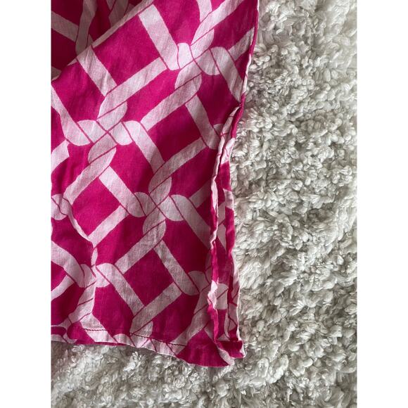 Lexi York girls sz. M/L pink and white lightweight cover up. Cute, nwot. Pretty! - Picture 5 of 7